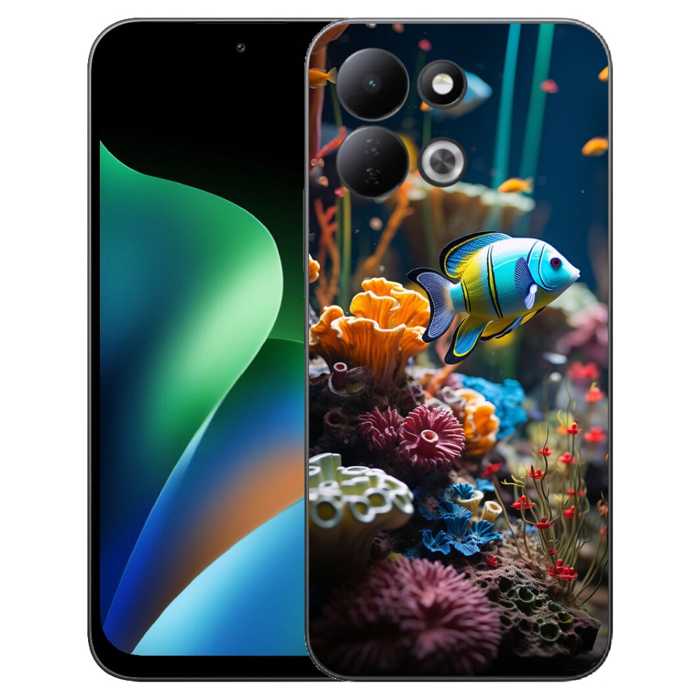 Gelový kryt mmCase na Xiaomi Redmi 17 4G/5G - mořský svět 5