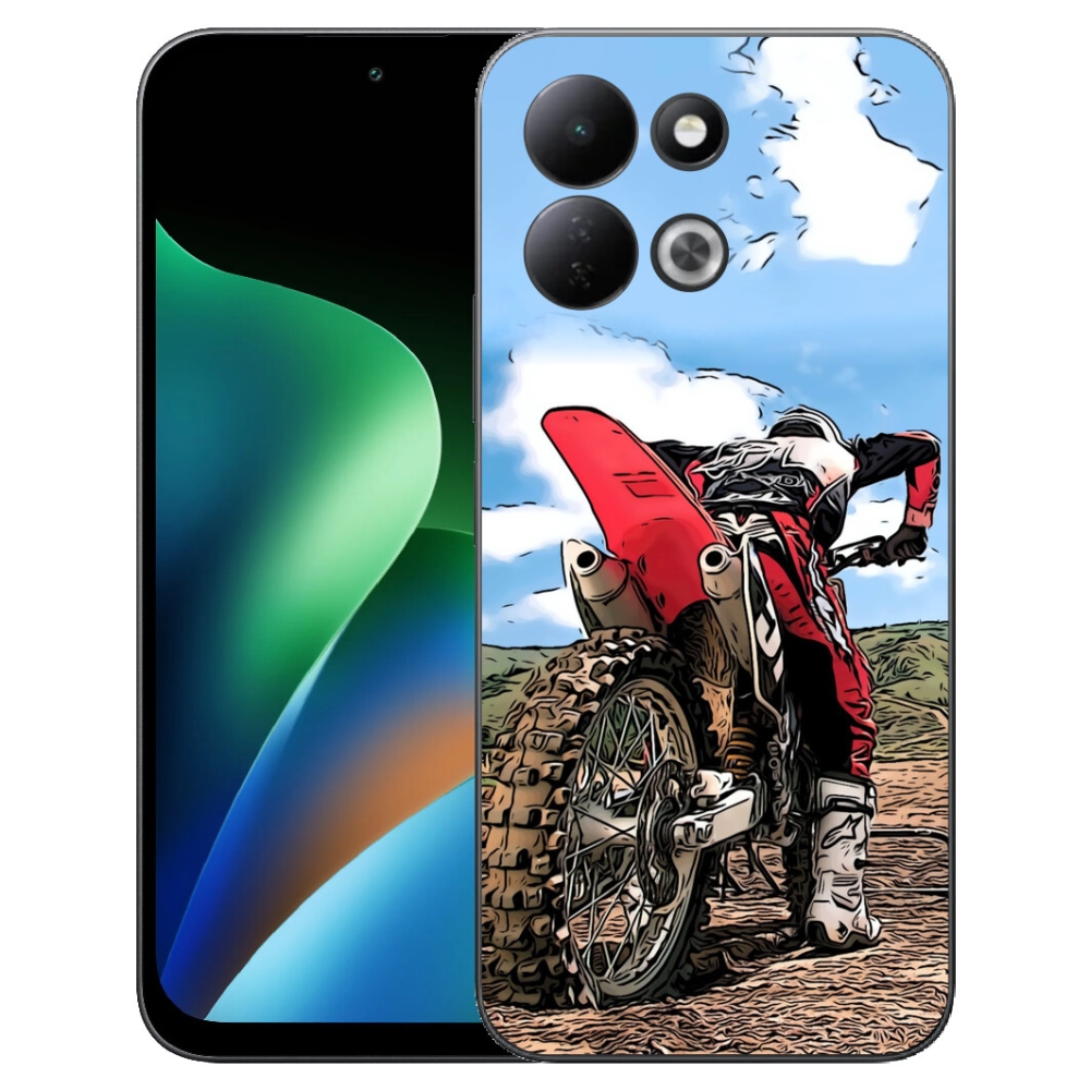 Gelový kryt mmCase na Xiaomi Redmi 17 4G/5G - moto