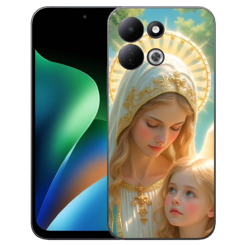 Gelový kryt mmCase na Xiaomi Redmi 17 4G/5G - náboženský motiv 2