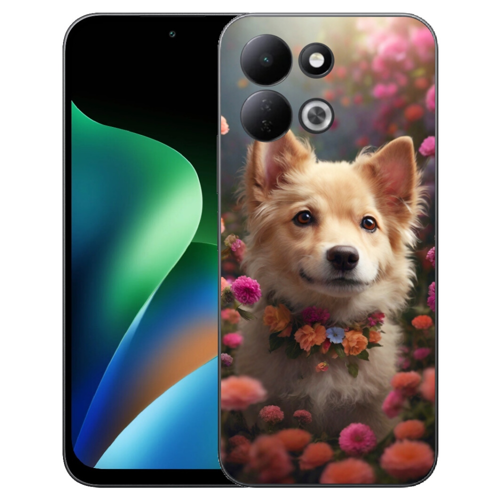 Gelový kryt mmCase na Xiaomi Redmi 17 4G/5G - německý špic