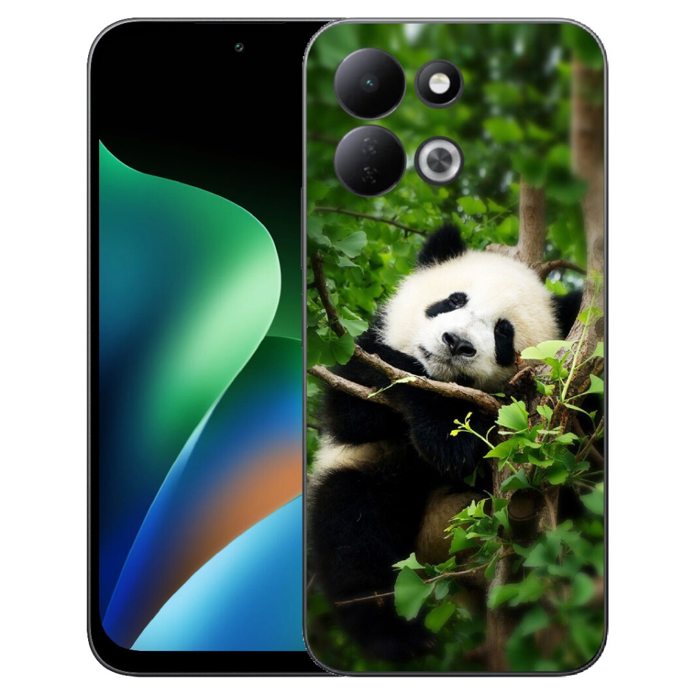 Gelový kryt mmCase na Xiaomi Redmi 17 4G/5G - panda