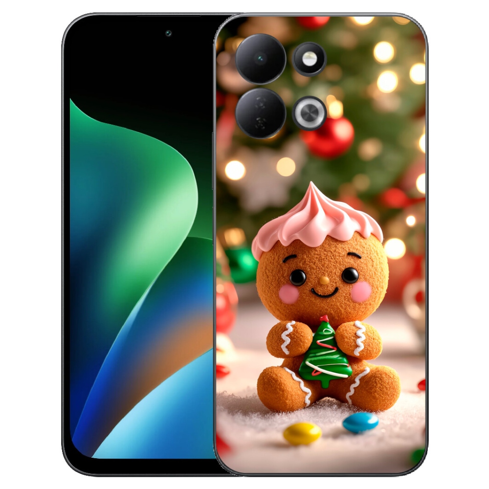 Gelový kryt mmCase na Xiaomi Redmi 17 4G/5G - perníček