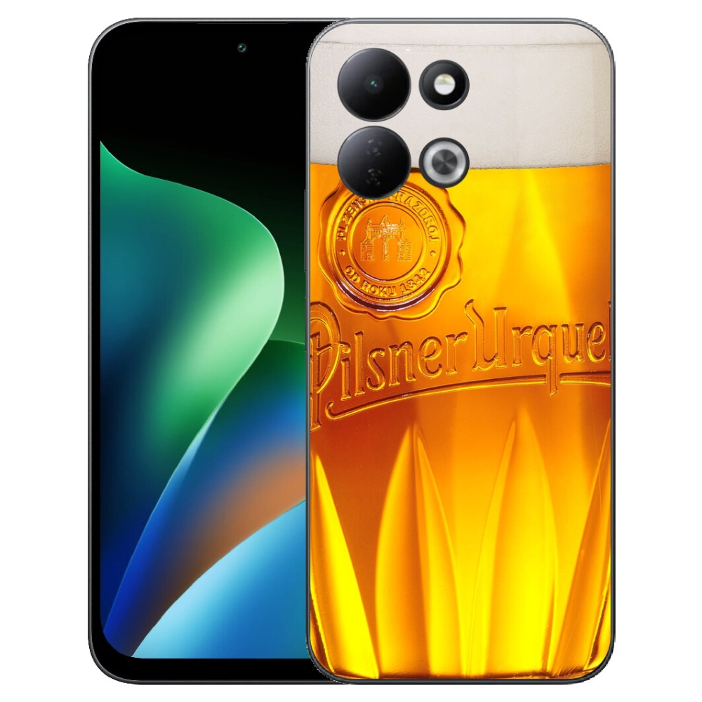 Gelový kryt mmCase na Xiaomi Redmi 17 4G/5G - pivo