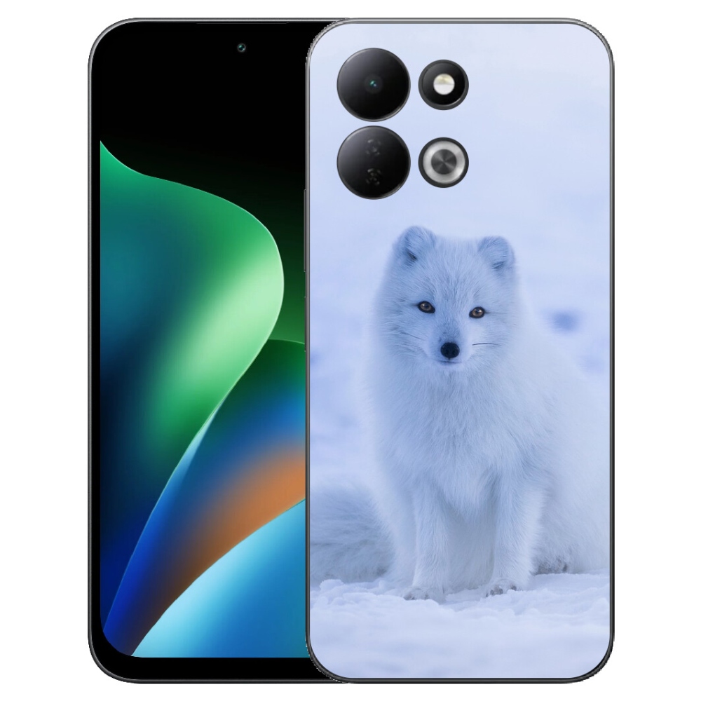 Gelový kryt mmCase na Xiaomi Redmi 17 4G/5G - polární liška