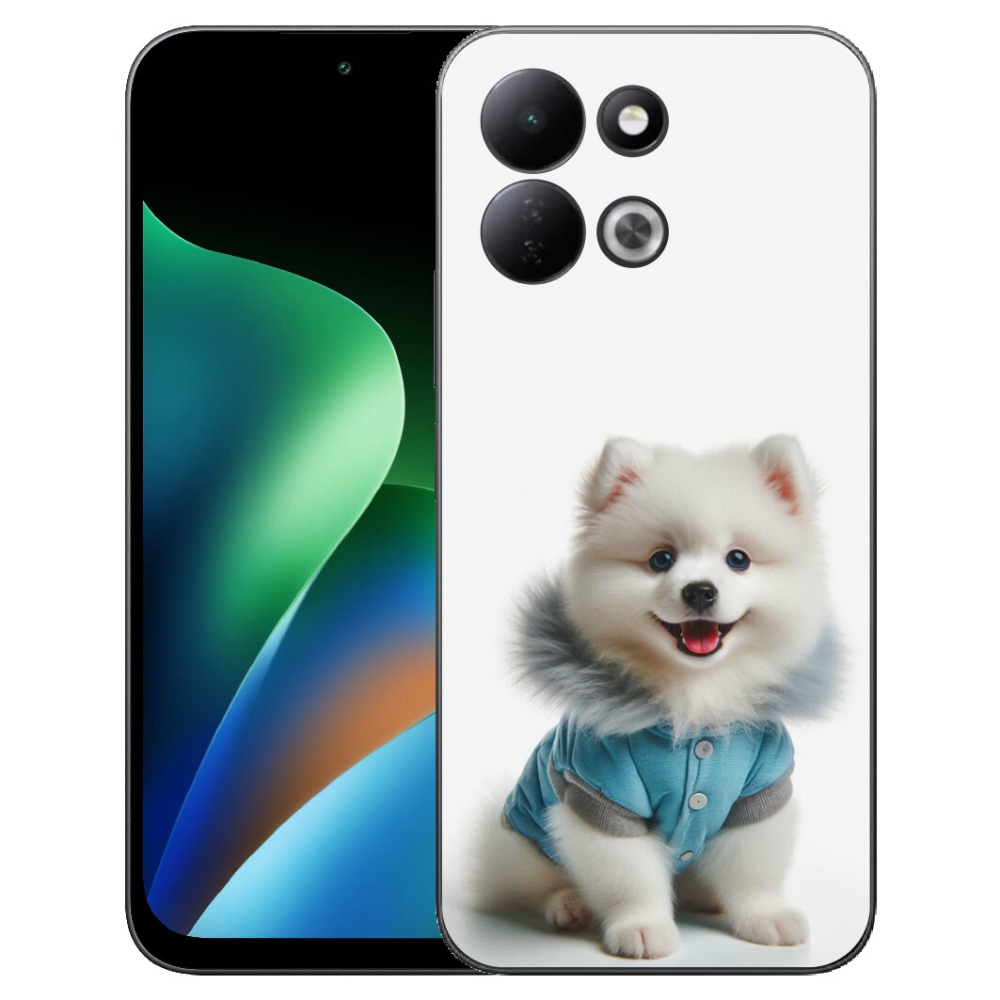 Gelový kryt mmCase na Xiaomi Redmi 17 4G/5G - pomeranian