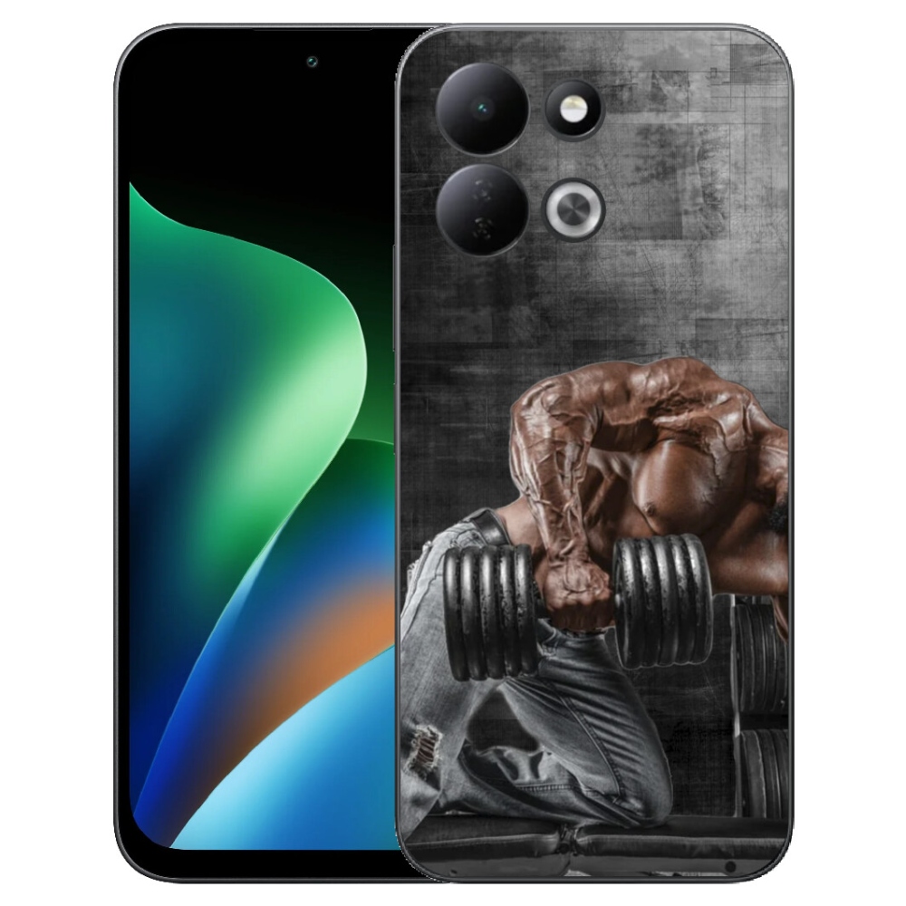Gelový kryt mmCase na Xiaomi Redmi 17 4G/5G - posilování 1