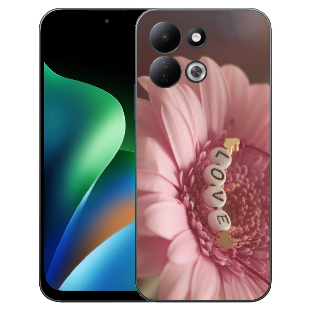 Gelový kryt mmCase na Xiaomi Redmi 17 4G/5G - přívěsek love