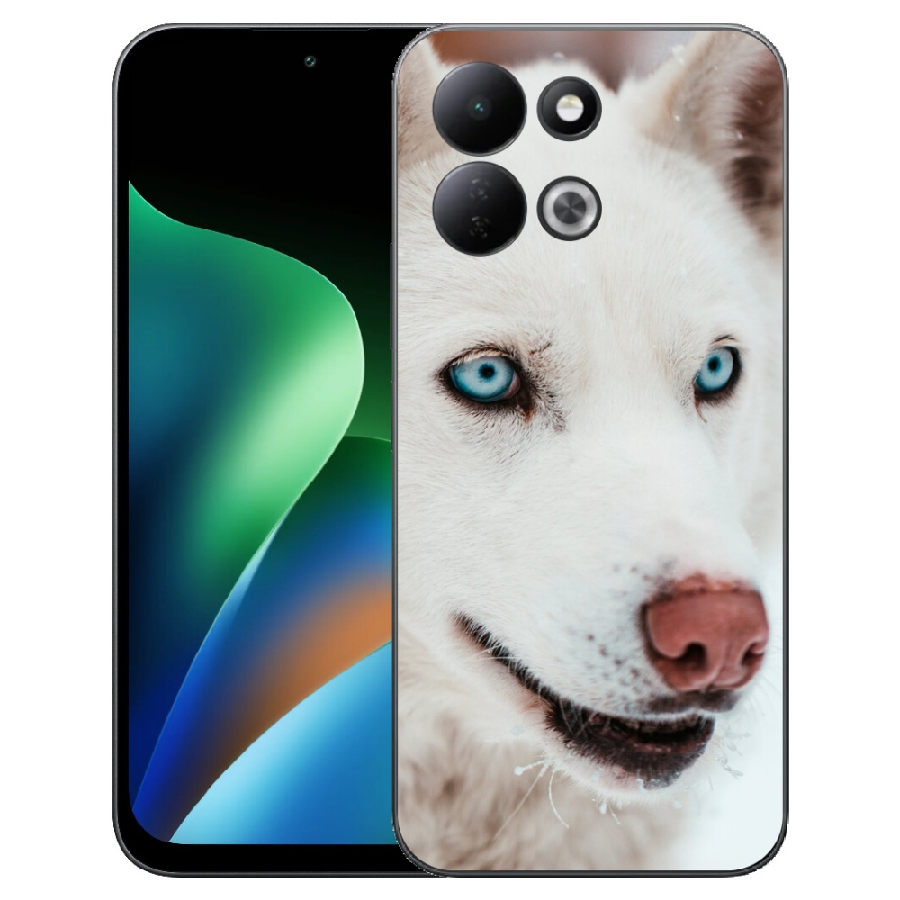 Gelový kryt mmCase na Xiaomi Redmi 17 4G/5G - psí pohled
