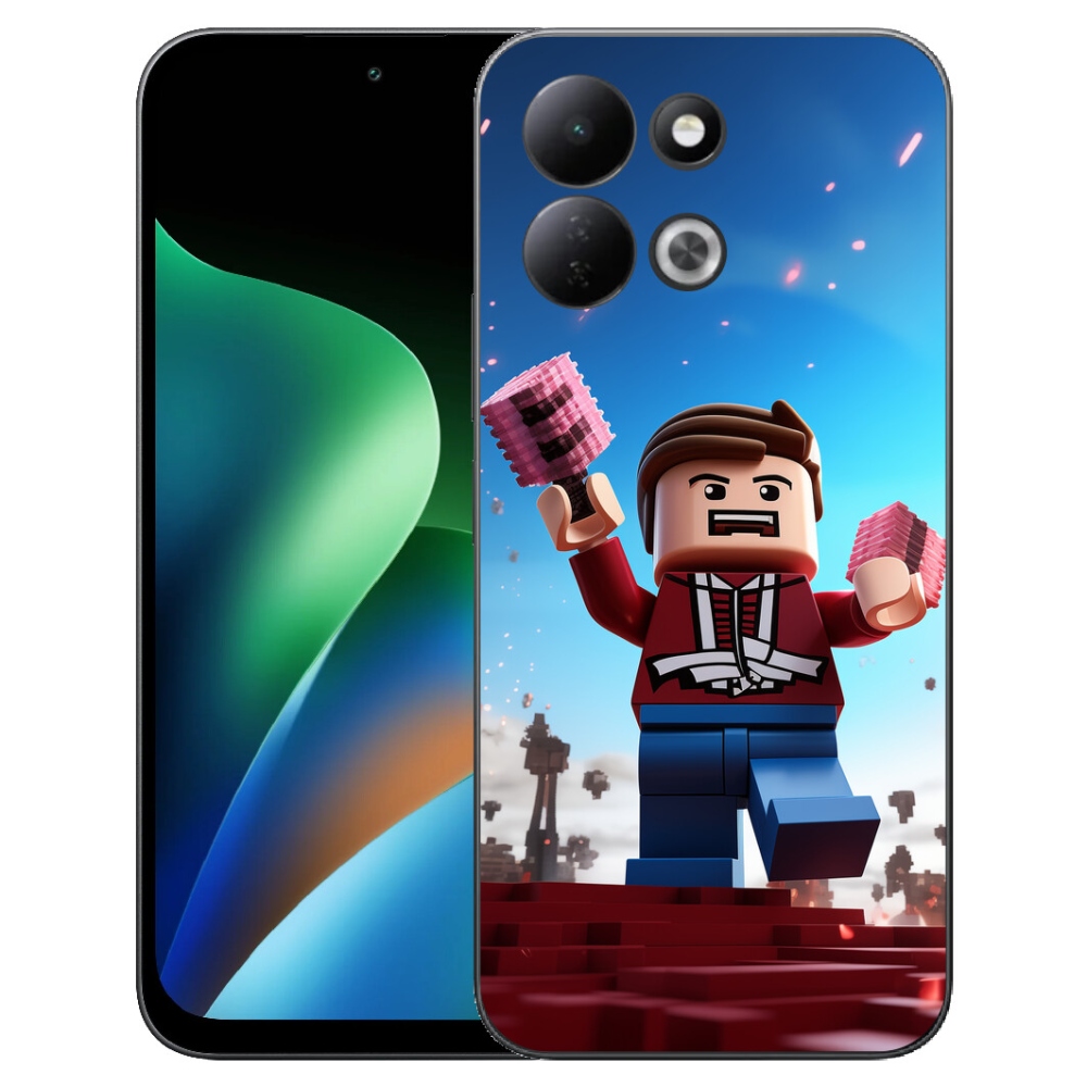 Gelový kryt mmCase na Xiaomi Redmi 17 4G/5G - roblox 2