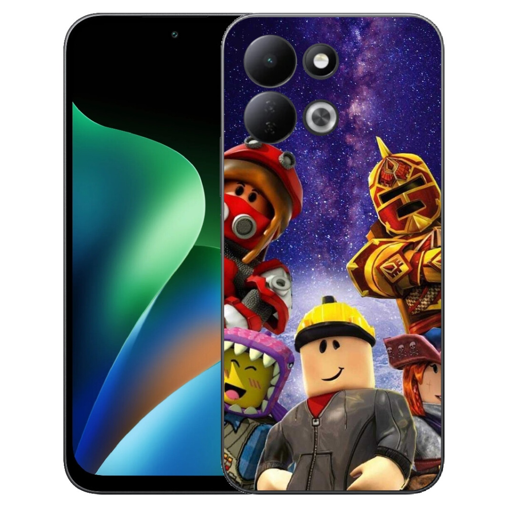 Gelový kryt mmCase na Xiaomi Redmi 17 4G/5G - roblox 3