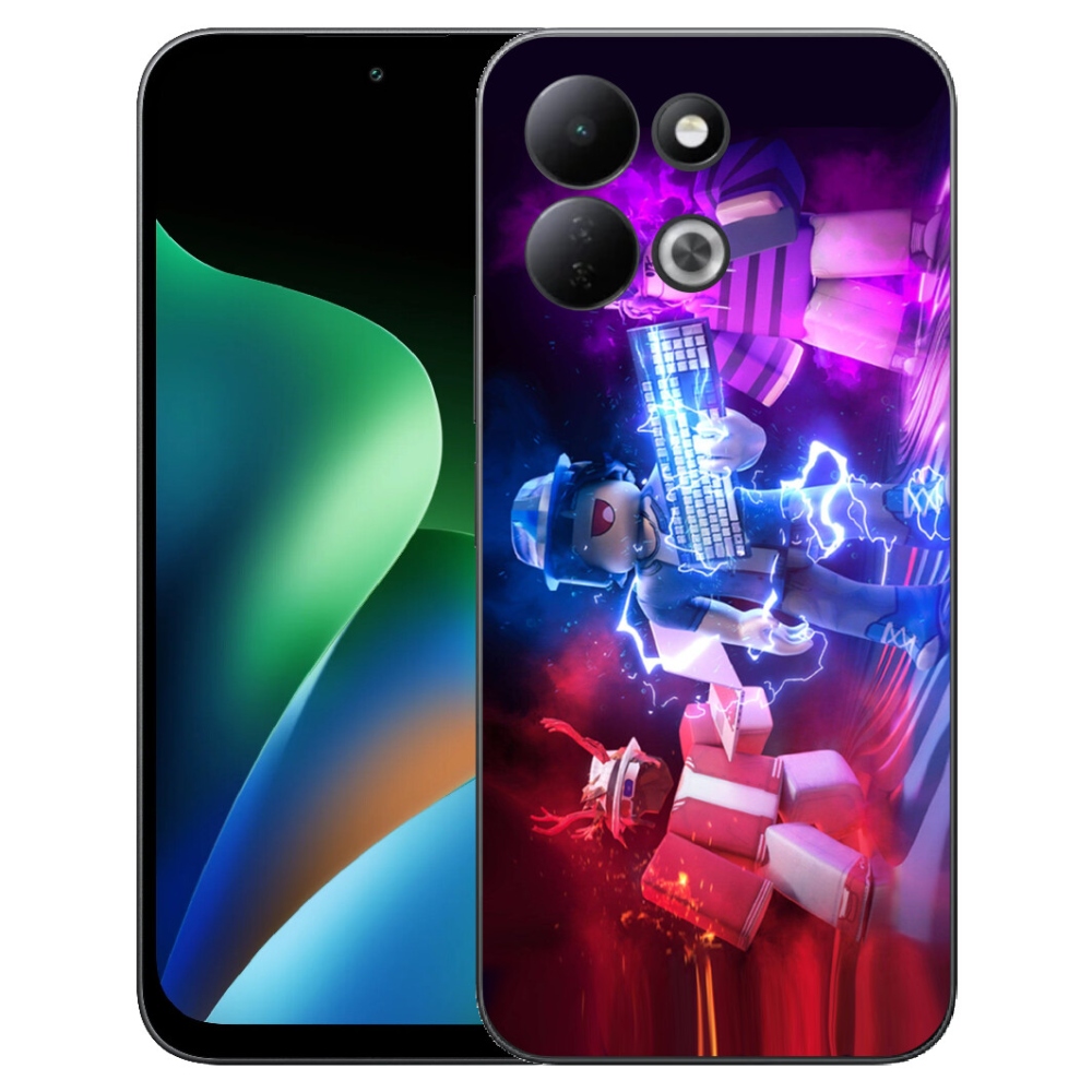 Gelový kryt mmCase na Xiaomi Redmi 17 4G/5G - roblox