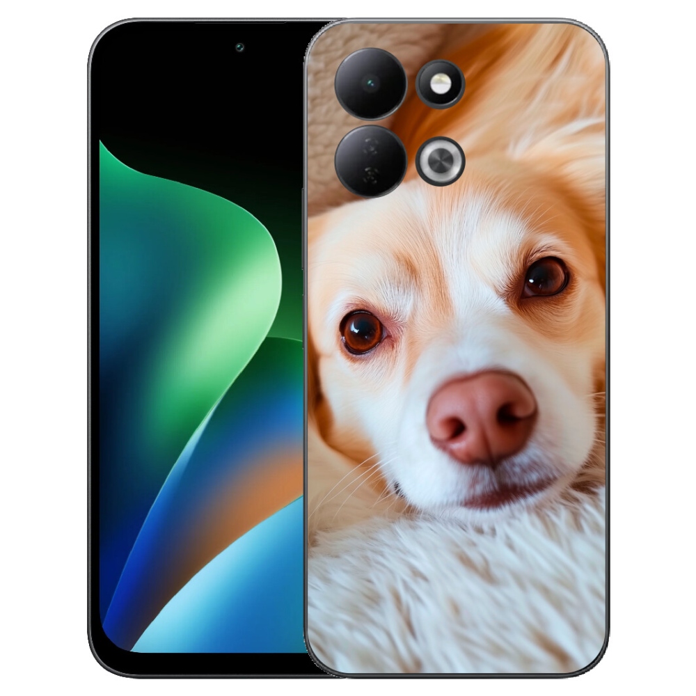 Gelový kryt mmCase na Xiaomi Redmi 17 4G/5G - Roztomilá čivava