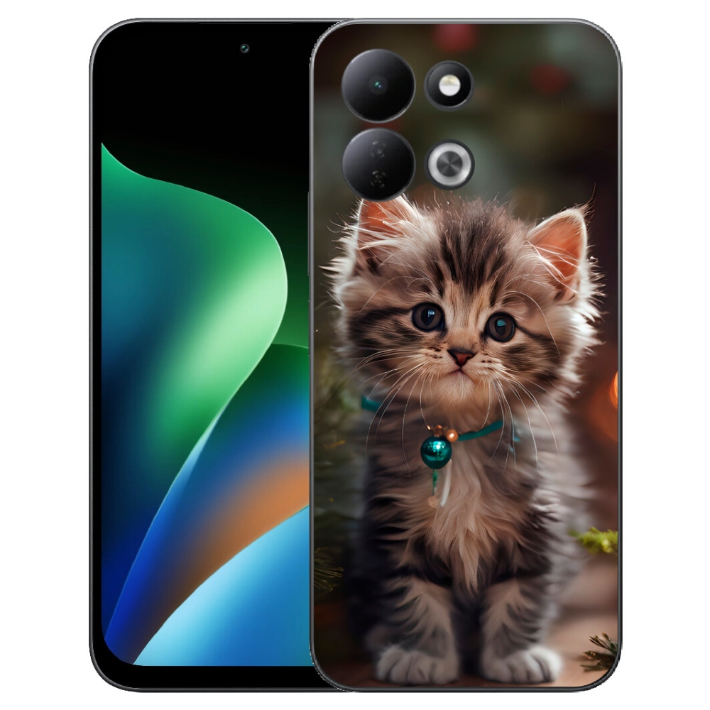 Gelový kryt mmCase na Xiaomi Redmi 17 4G/5G - roztomilé kotě 11