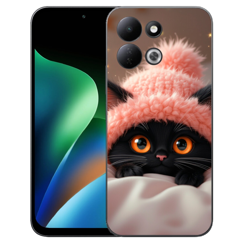 Gelový kryt mmCase na Xiaomi Redmi 17 4G/5G - roztomilé kotě 7