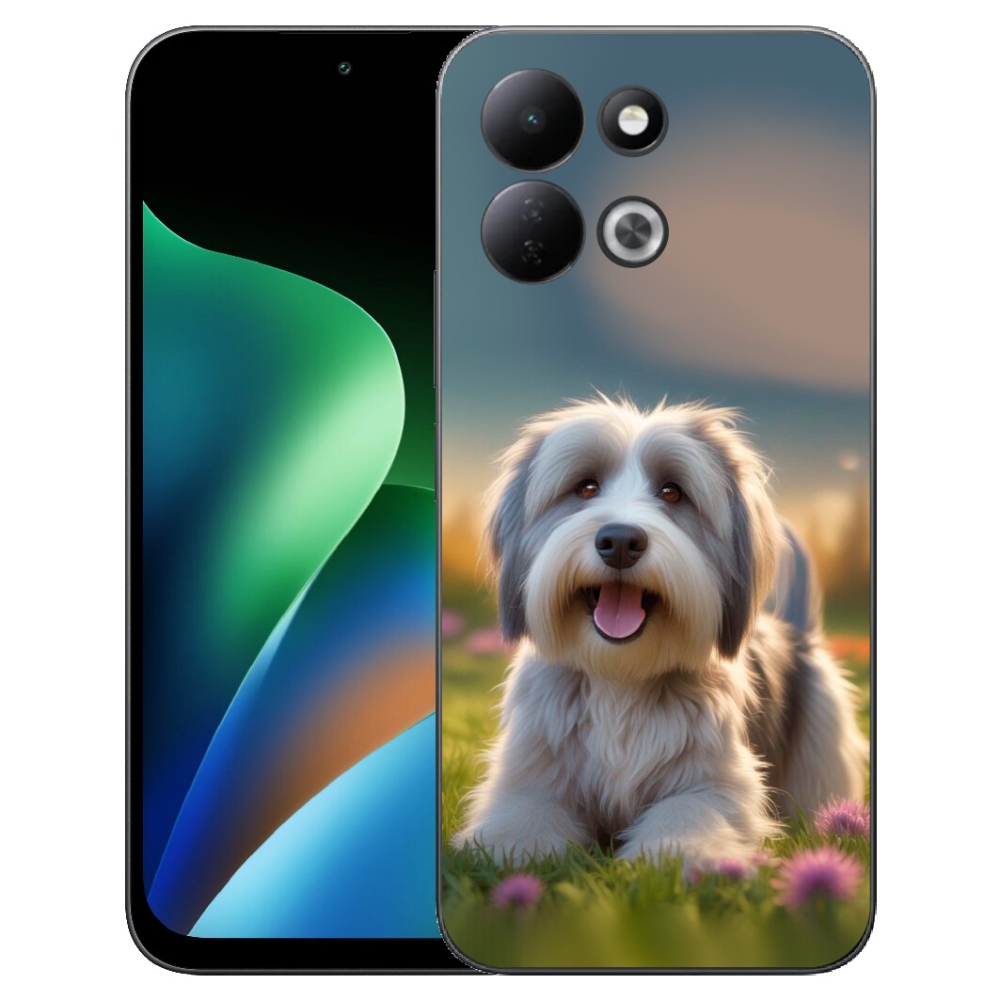 Gelový kryt mmCase na Xiaomi Redmi 17 4G/5G - roztomilý havanský psík