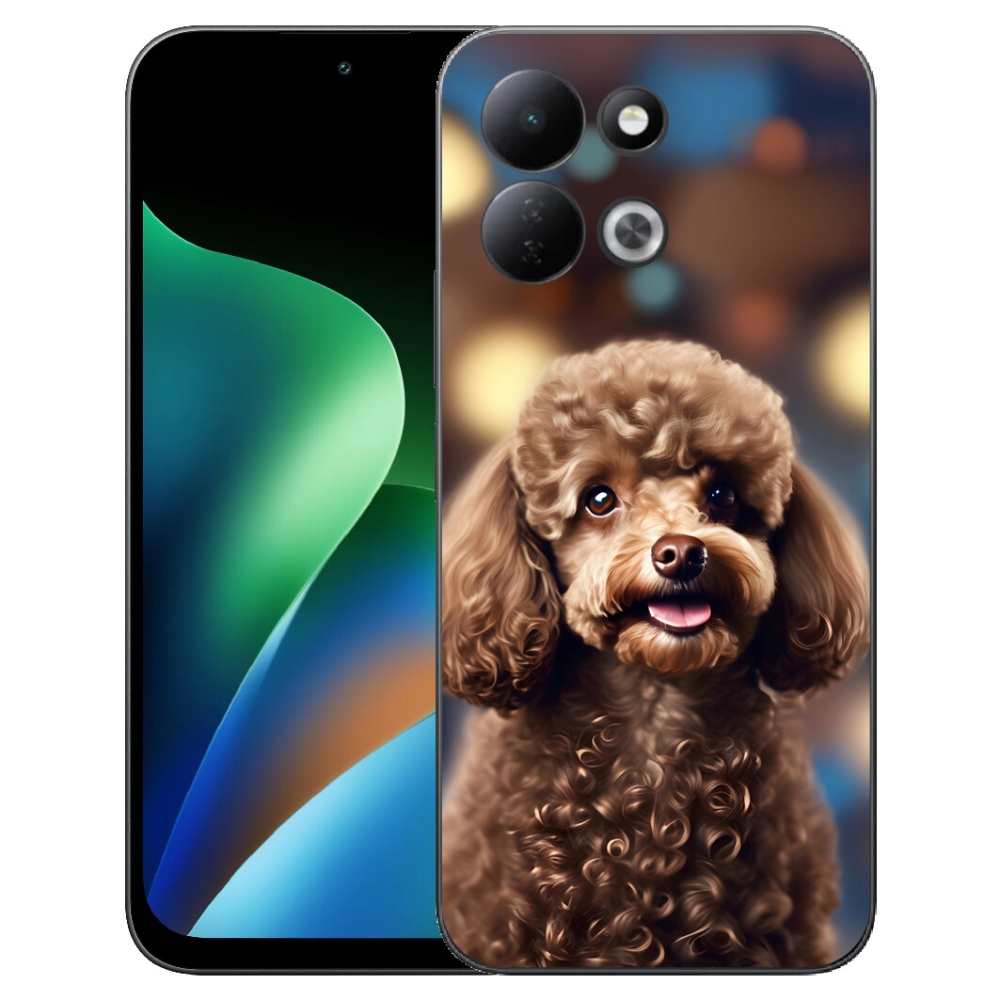 Gelový kryt mmCase na Xiaomi Redmi 17 4G/5G - roztomilý pudl
