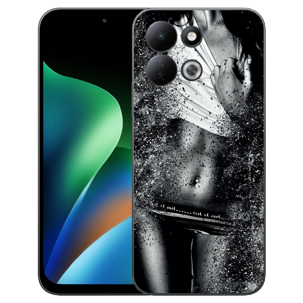 Gelový kryt mmCase na Xiaomi Redmi 17 4G/5G - sexy žena 1