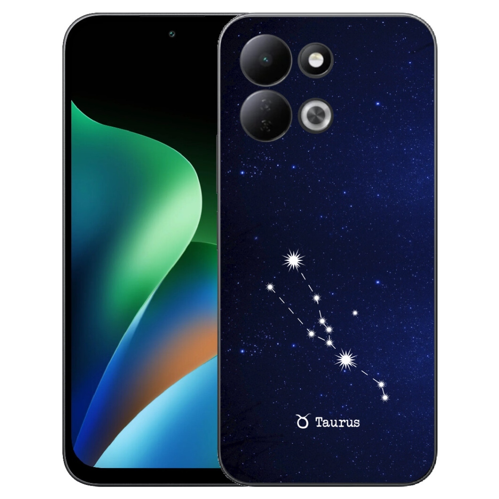 Gelový kryt mmCase na Xiaomi Redmi 17 4G/5G - souhvězdí Býka