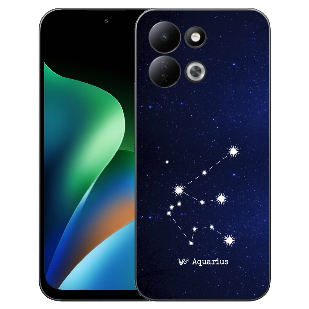 Gelový kryt mmCase na Xiaomi Redmi 17 4G/5G - souhvězdí Vodnáře