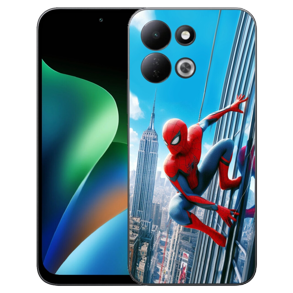 Gelový kryt mmCase na Xiaomi Redmi 17 4G/5G - spiderman