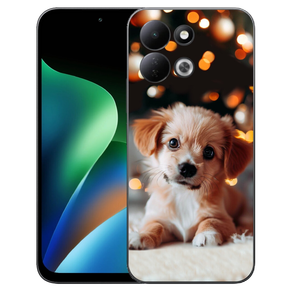 Gelový kryt mmCase na Xiaomi Redmi 17 4G/5G - štěňátko