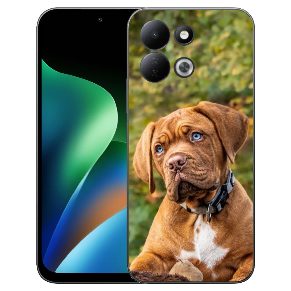 Gelový kryt mmCase na Xiaomi Redmi 17 4G/5G - štěně 