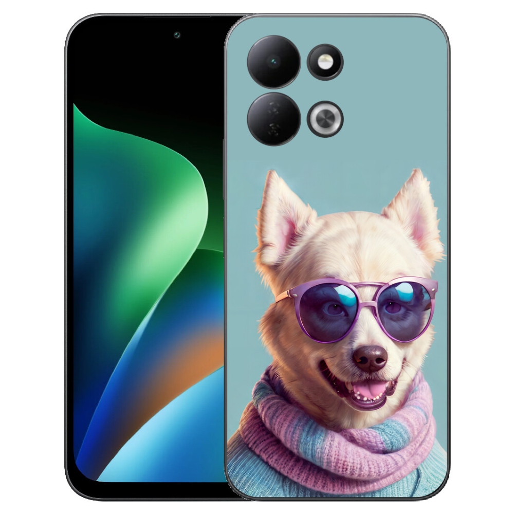 Gelový kryt mmCase na Xiaomi Redmi 17 4G/5G - stylový německý špic