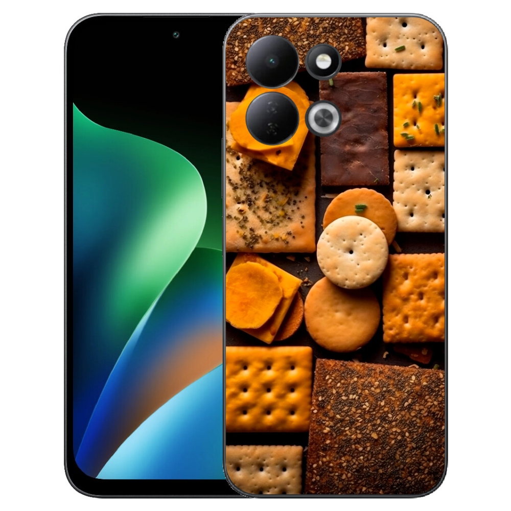 Gelový kryt mmCase na Xiaomi Redmi 17 4G/5G - sušenky