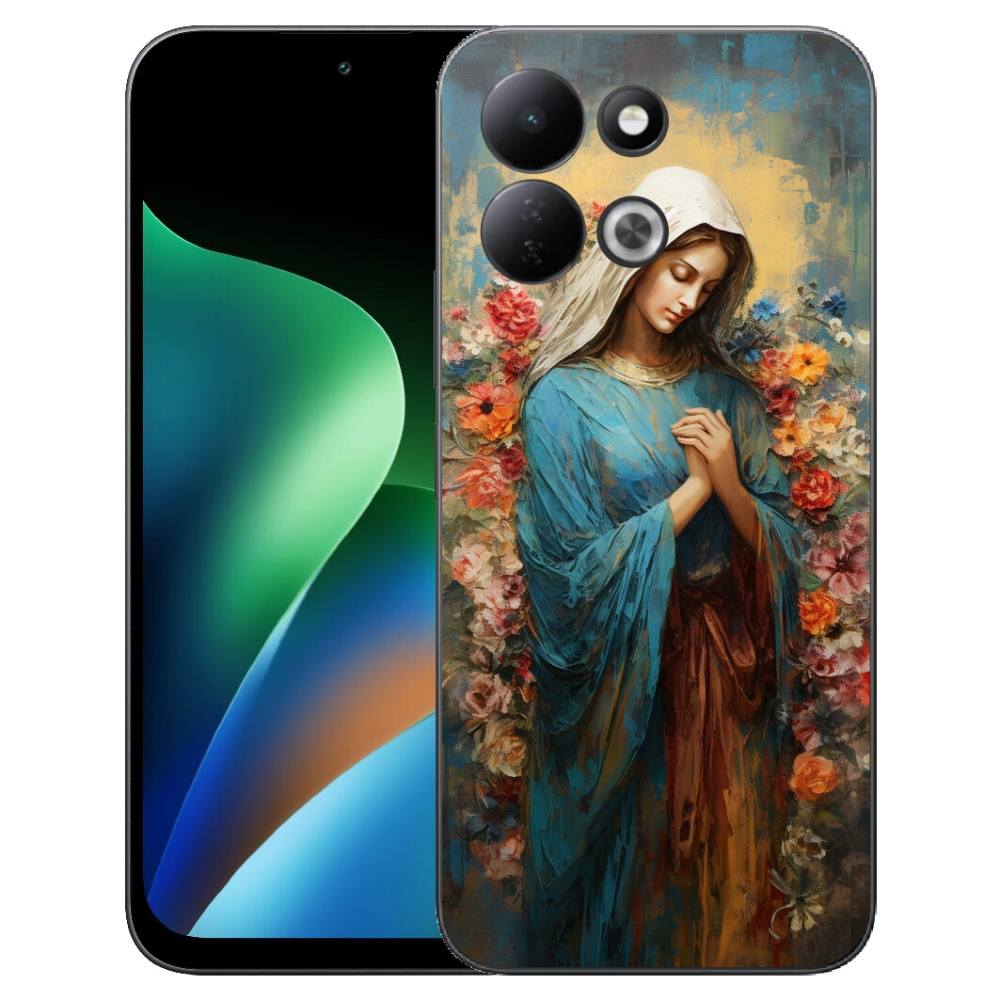 Gelový kryt mmCase na Xiaomi Redmi 17 4G/5G - svatá žena