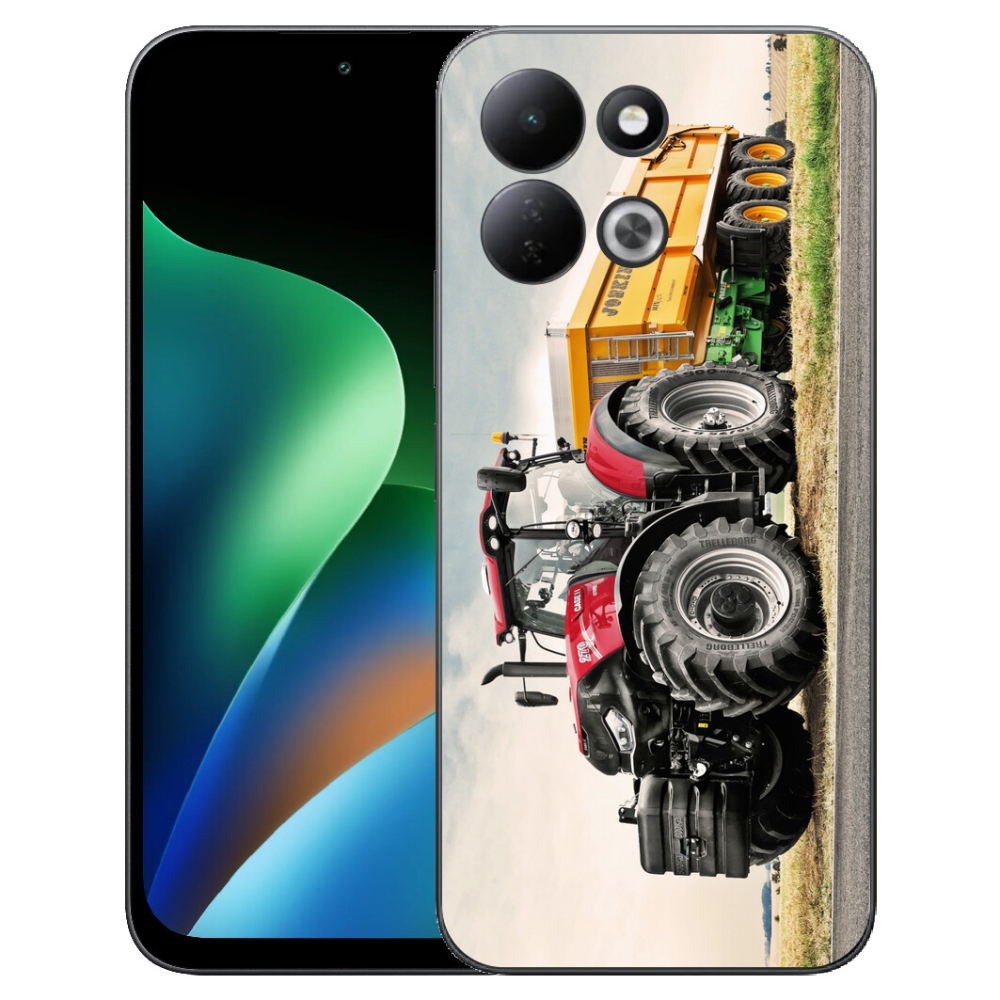Gelový kryt mmCase na Xiaomi Redmi 17 4G/5G - traktor 3