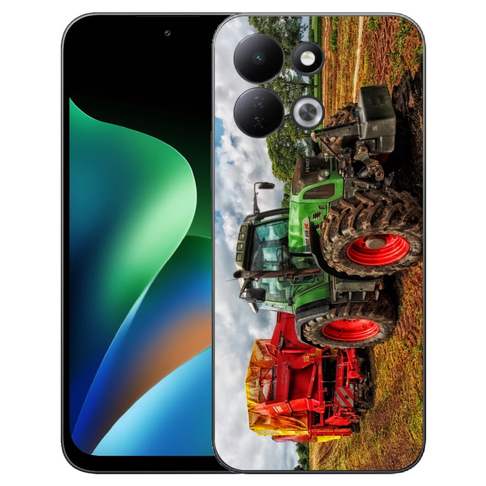 Gelový kryt mmCase na Xiaomi Redmi 17 4G/5G - traktor 4