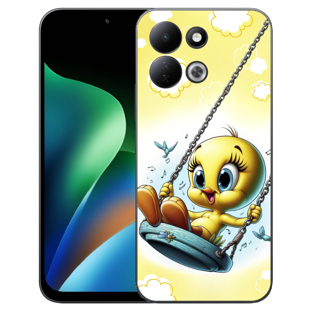 Gelový kryt mmCase na Xiaomi Redmi 17 4G/5G - tweety