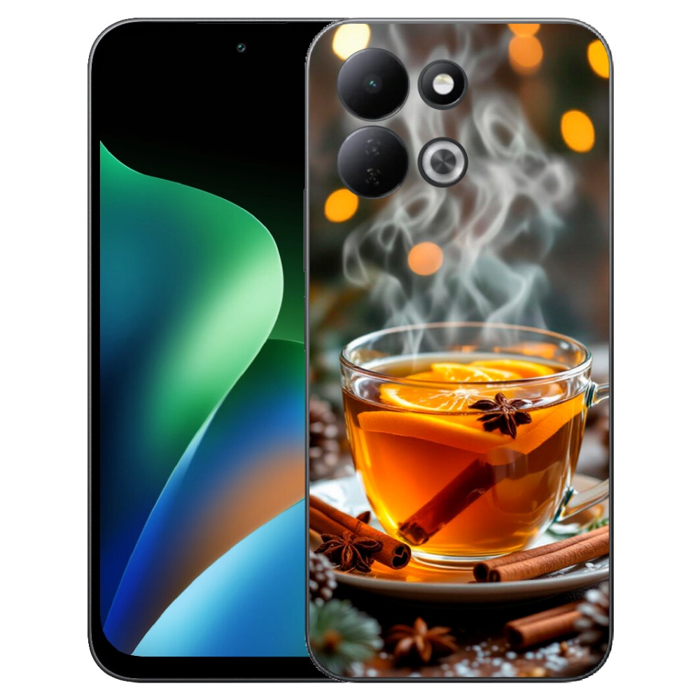 Gelový kryt mmCase na Xiaomi Redmi 17 4G/5G - vánoční punč
