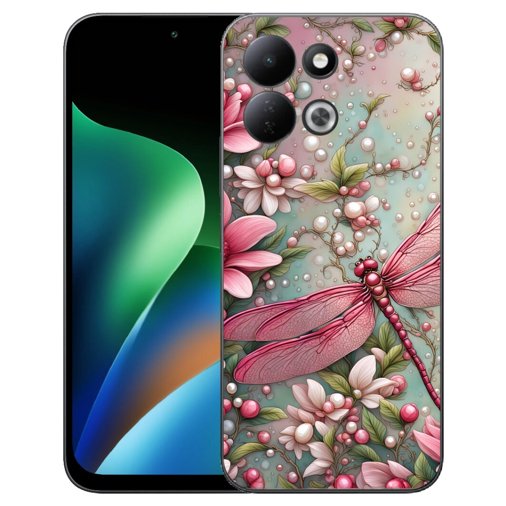 Gelový kryt mmCase na Xiaomi Redmi 17 4G/5G - vážka