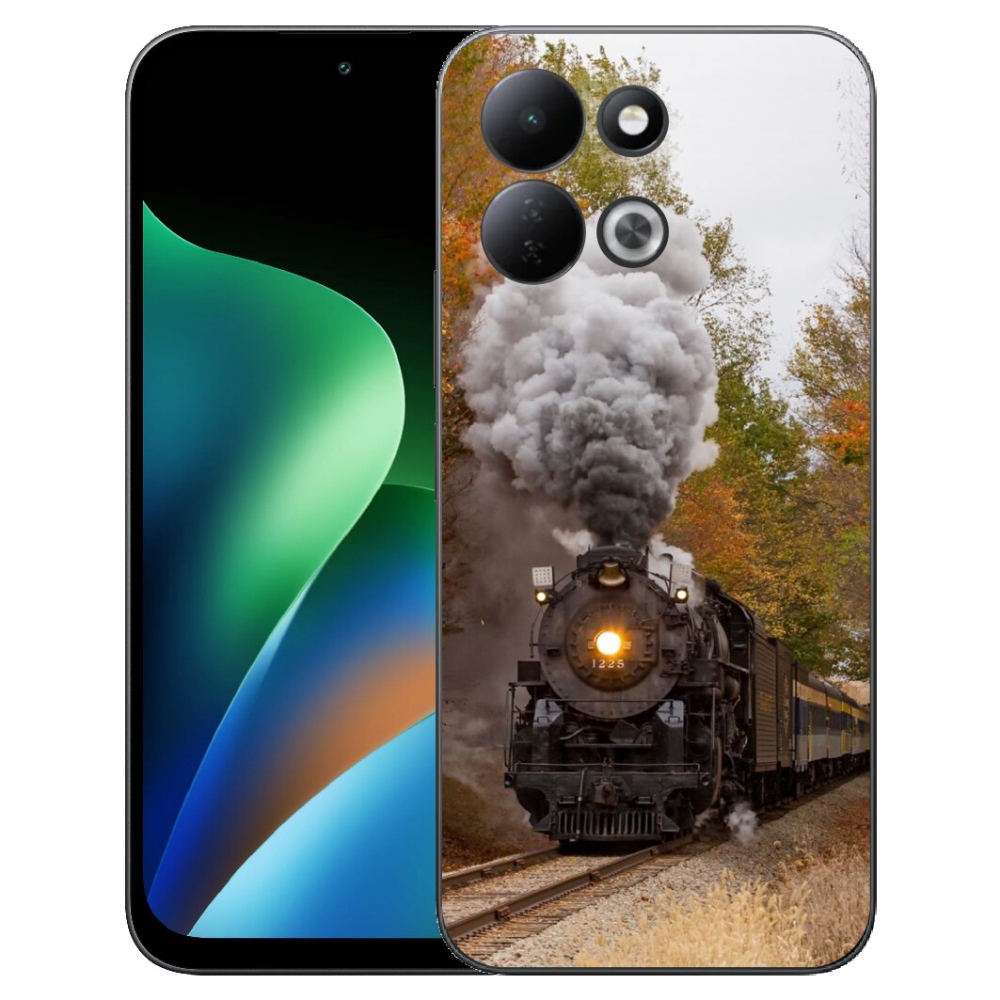 Gelový kryt mmCase na Xiaomi Redmi 17 4G/5G - vlak 1