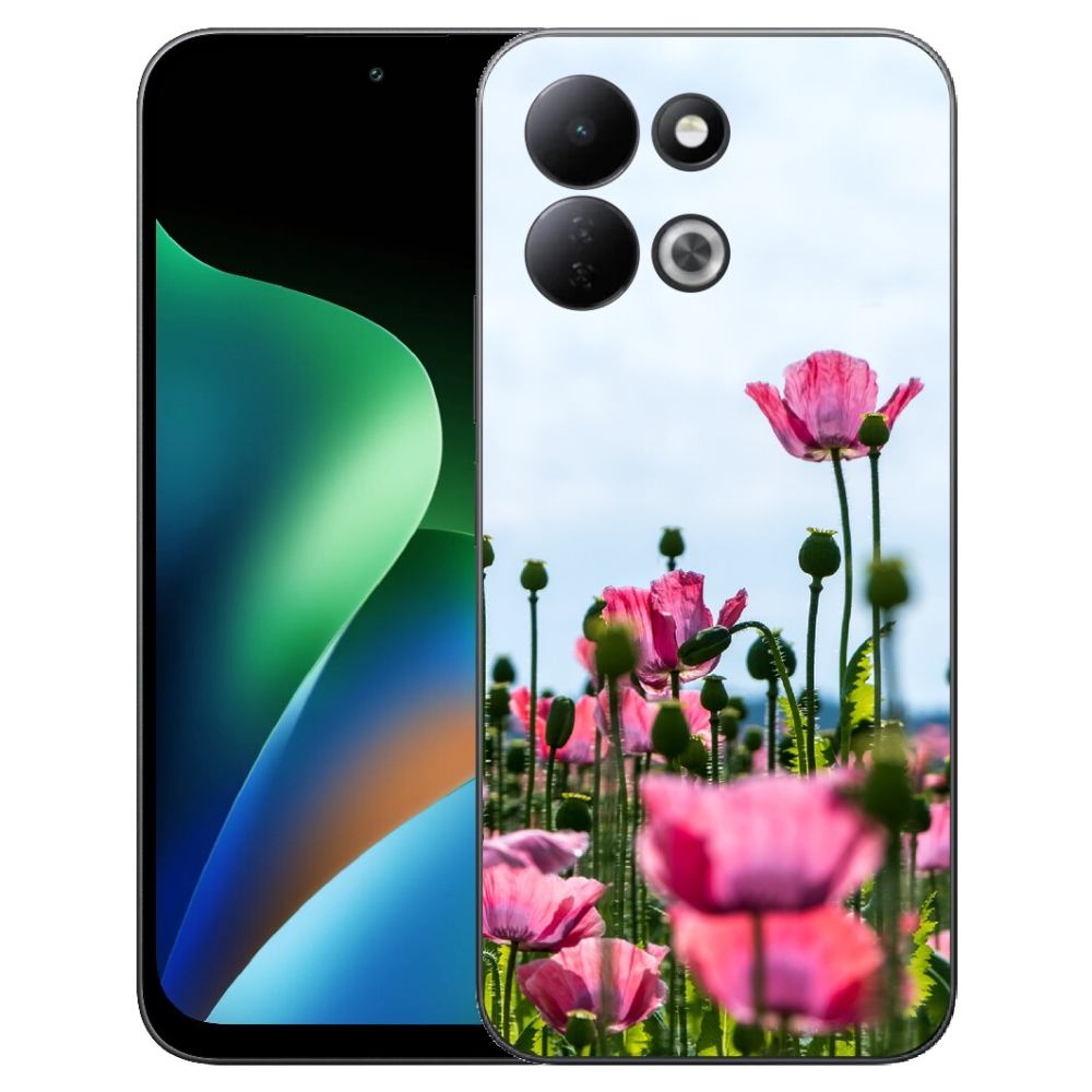 Gelový kryt mmCase na Xiaomi Redmi 17 4G/5G - vlčí mák