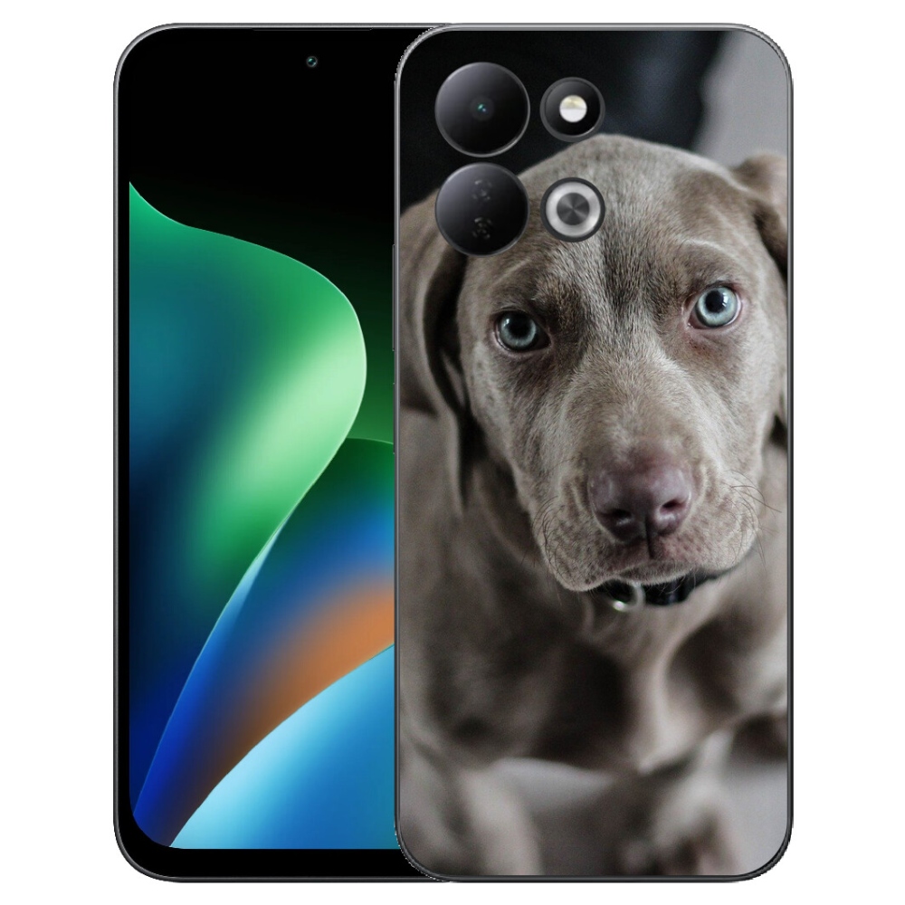 Gelový kryt mmCase na Xiaomi Redmi 17 4G/5G - výmarský ohař