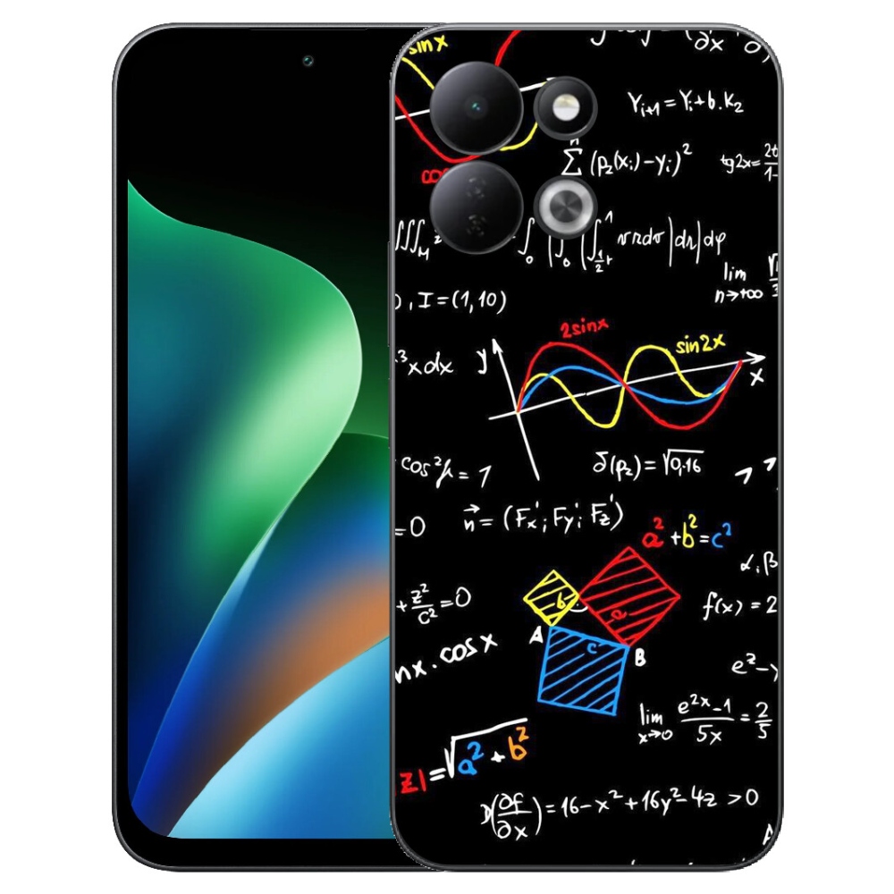 Gelový kryt mmCase na Xiaomi Redmi 17 4G/5G - vzorečky