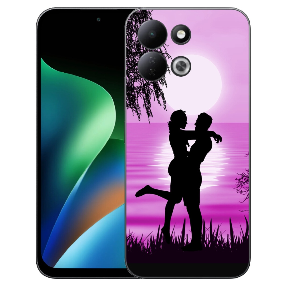 Gelový kryt mmCase na Xiaomi Redmi 17 4G/5G - západ slunce