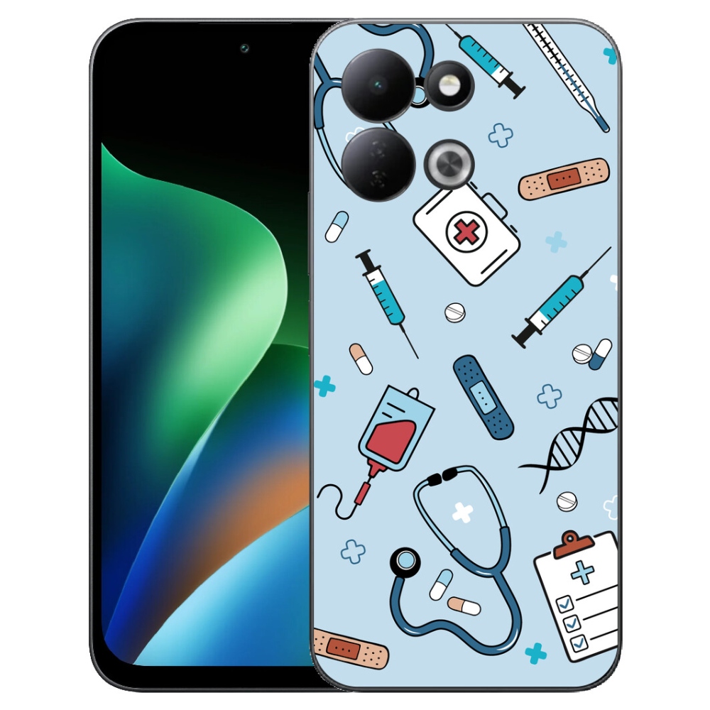 Gelový kryt mmCase na Xiaomi Redmi 17 4G/5G - zdravotnictví 1