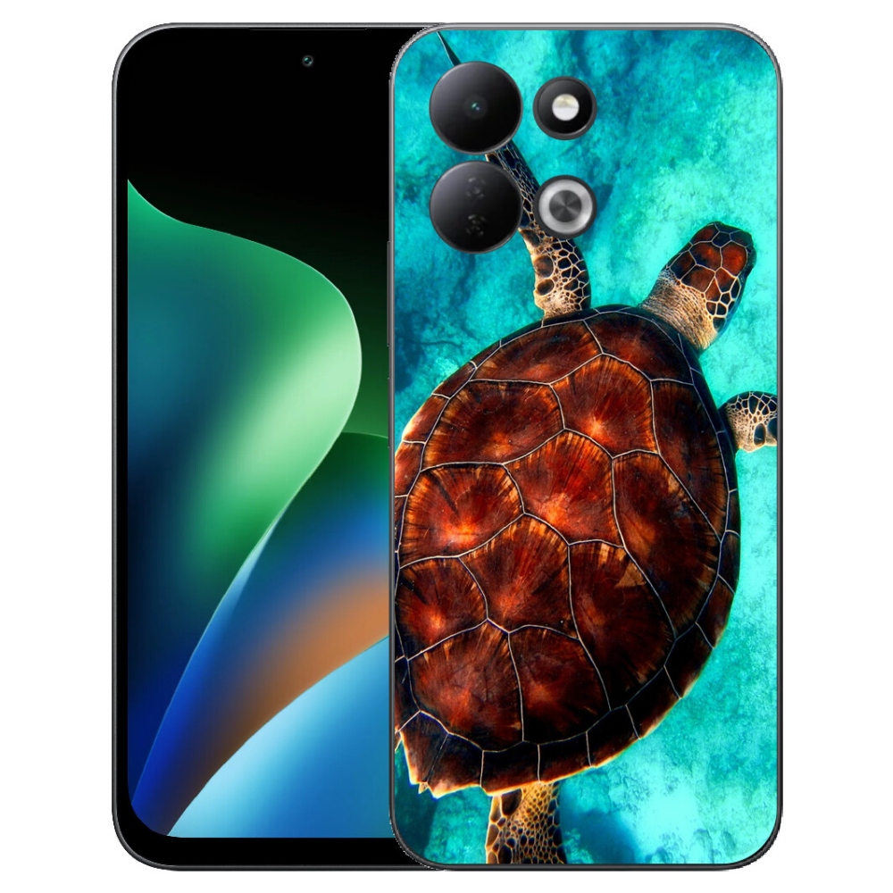 Gelový kryt mmCase na Xiaomi Redmi 17 4G/5G - želva