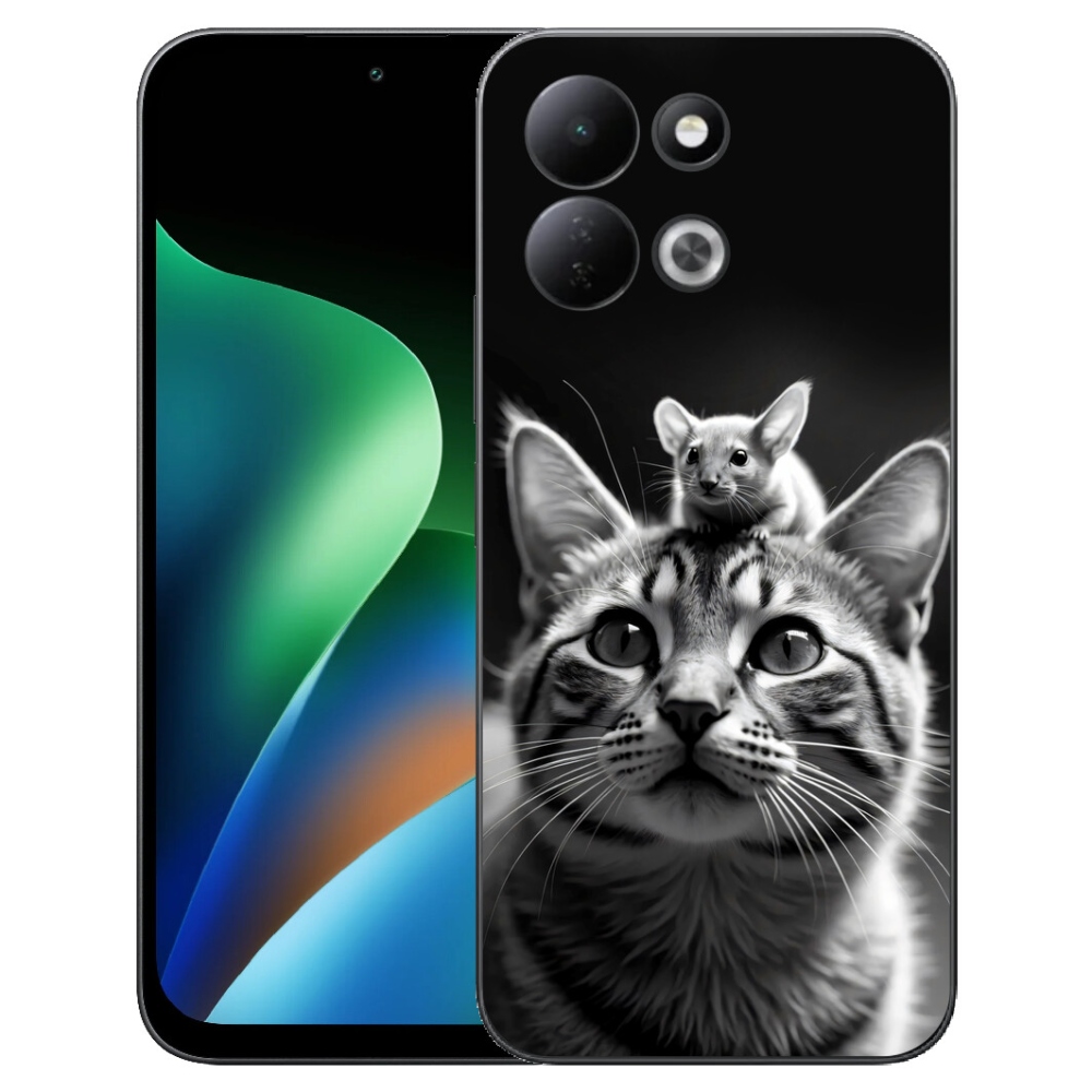 Gelový kryt mmCase na Xiaomi Redmi 17 4G/5G - zvířecí přátelství 2