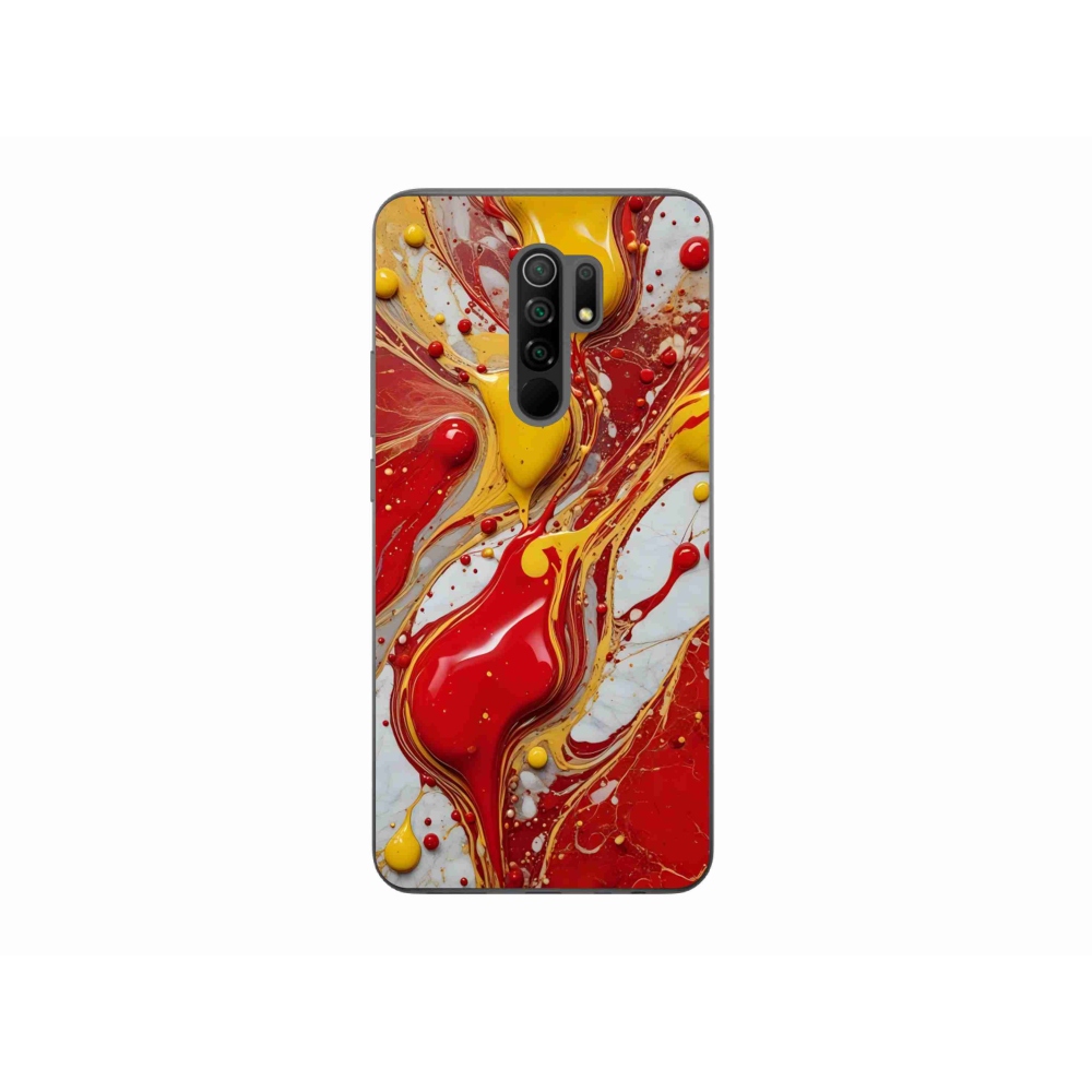Gelový kryt mmCase na Xiaomi Redmi 9 - abstraktní motiv 42