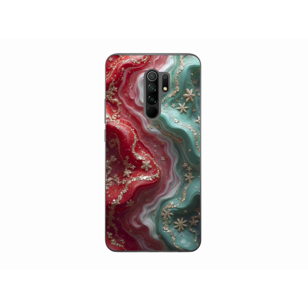 Gelový kryt mmCase na Xiaomi Redmi 9 - abstraktní motiv 54