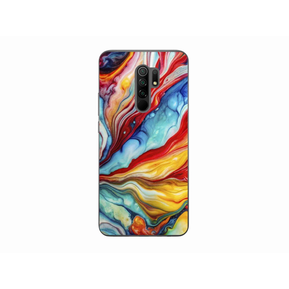 Gelový kryt mmCase na Xiaomi Redmi 9 - abstraktní motiv 58