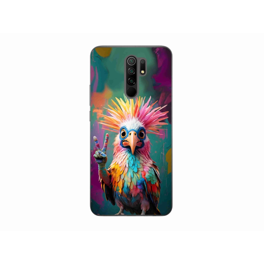 Gelový kryt mmCase na Xiaomi Redmi 9 - barevný rebel