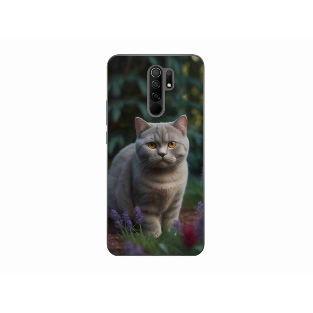 Gelový kryt mmCase na Xiaomi Redmi 9 - britská kočka
