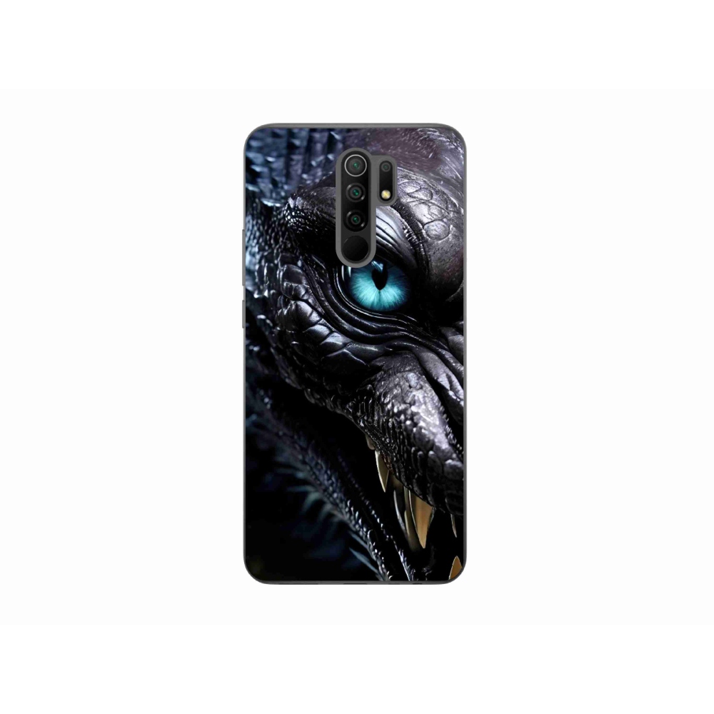 Gelový kryt mmCase na Xiaomi Redmi 9 - dračí pohled