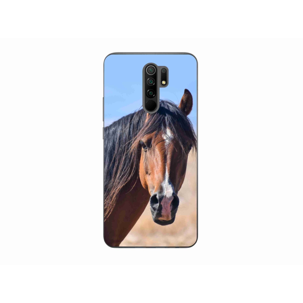 Gelový kryt mmCase na Xiaomi Redmi 9 - klidný kůň