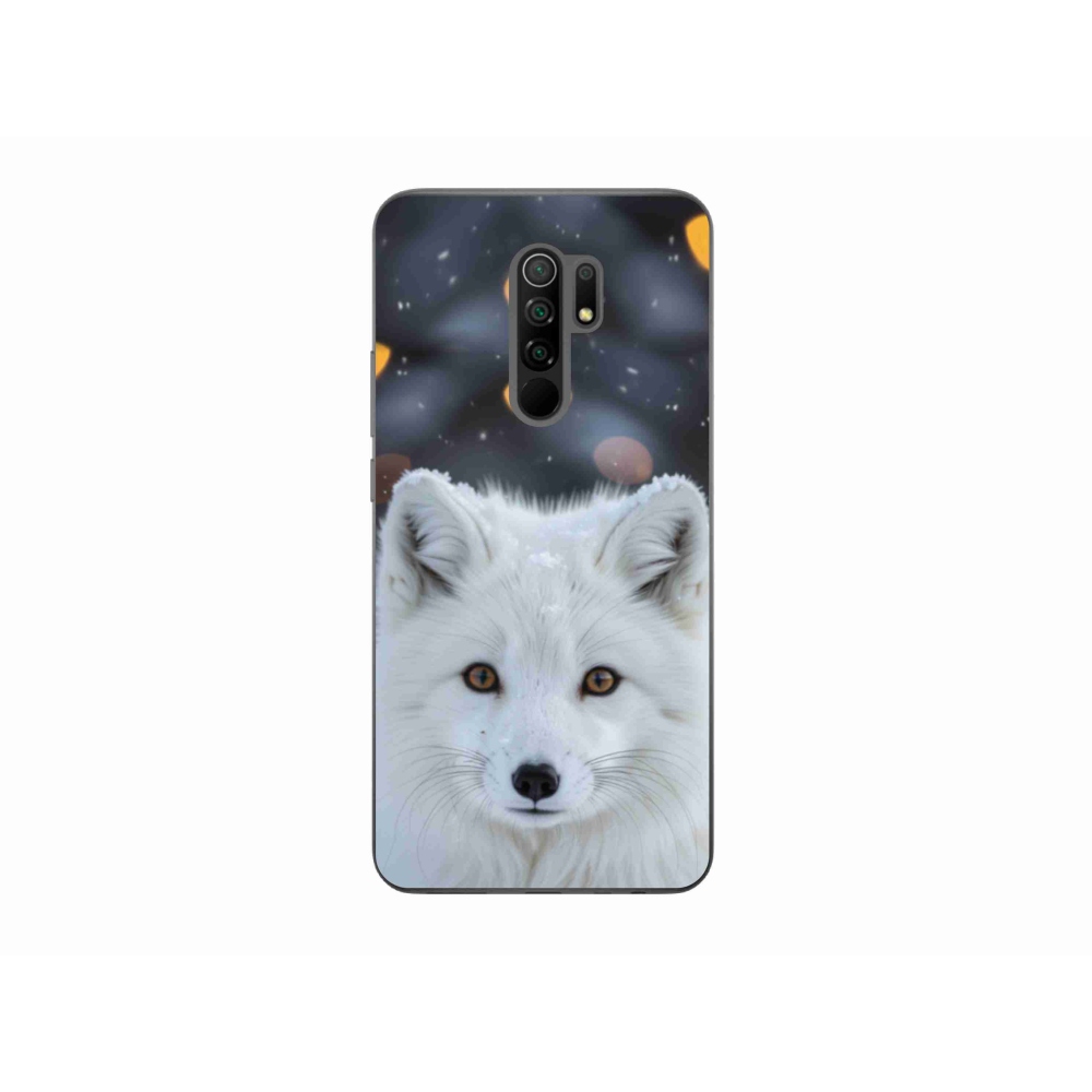 Gelový kryt mmCase na Xiaomi Redmi 9 - liška polární